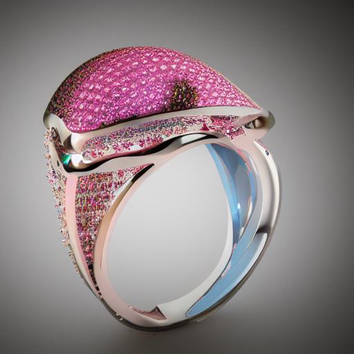 AI-generated jewellery ring design